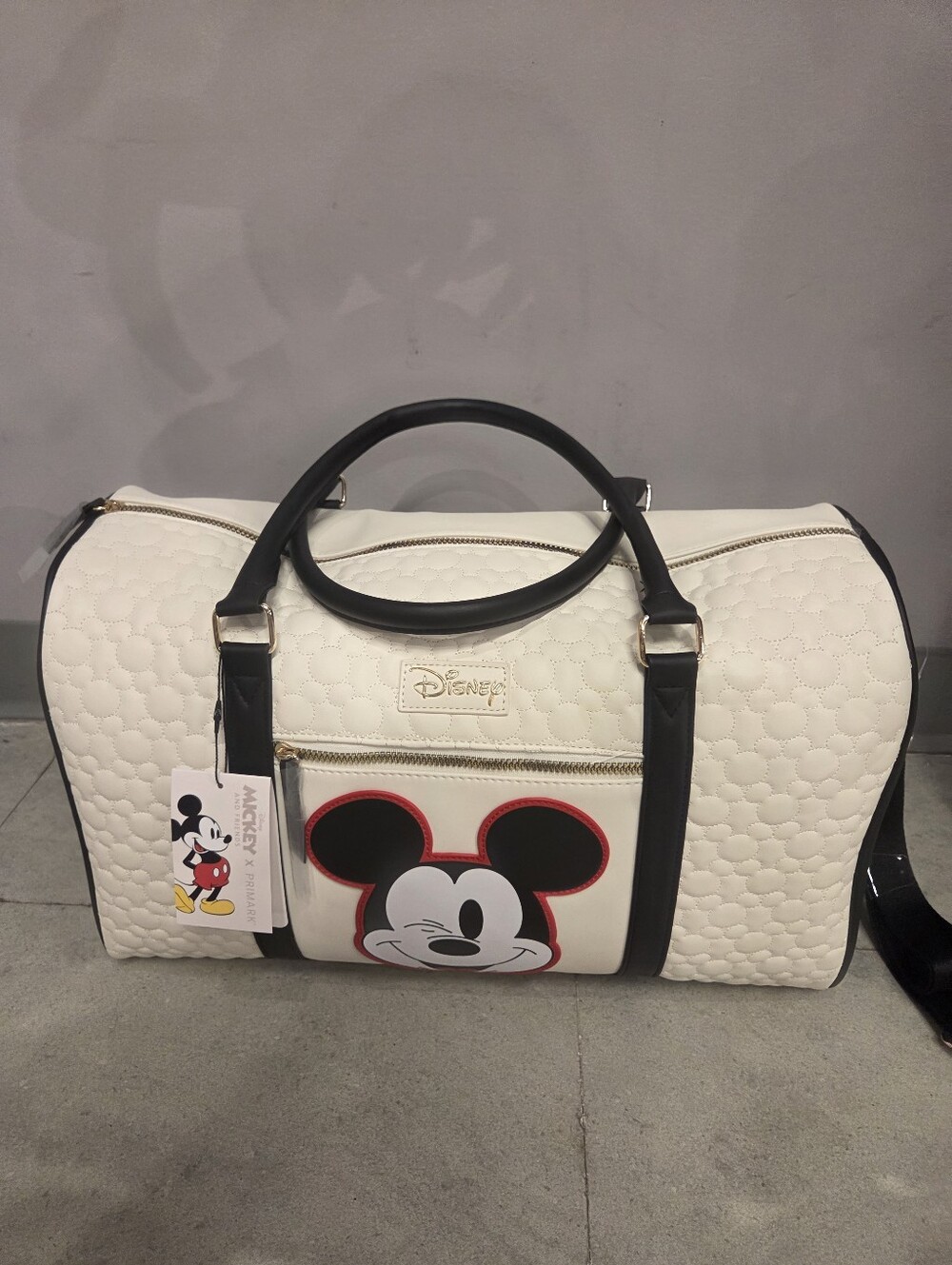 Disney's Mickey and Friends Embossed Weekender Bag Primark